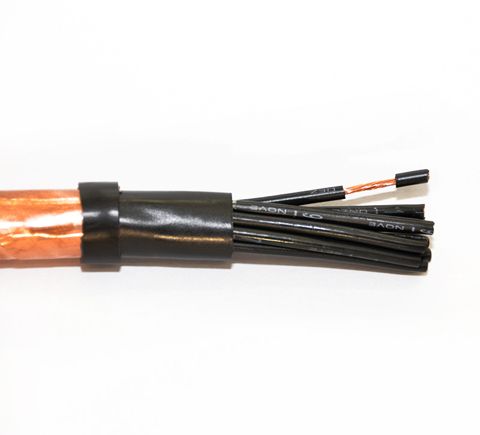 Cabo de controle blindado em fita de cobre Sparflex