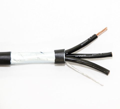 Cabo de controle blindado em fita de poliéster aluminizada Sparflex
