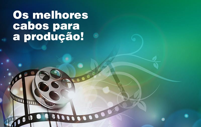 Cabos Sparflex para produção de vídeo